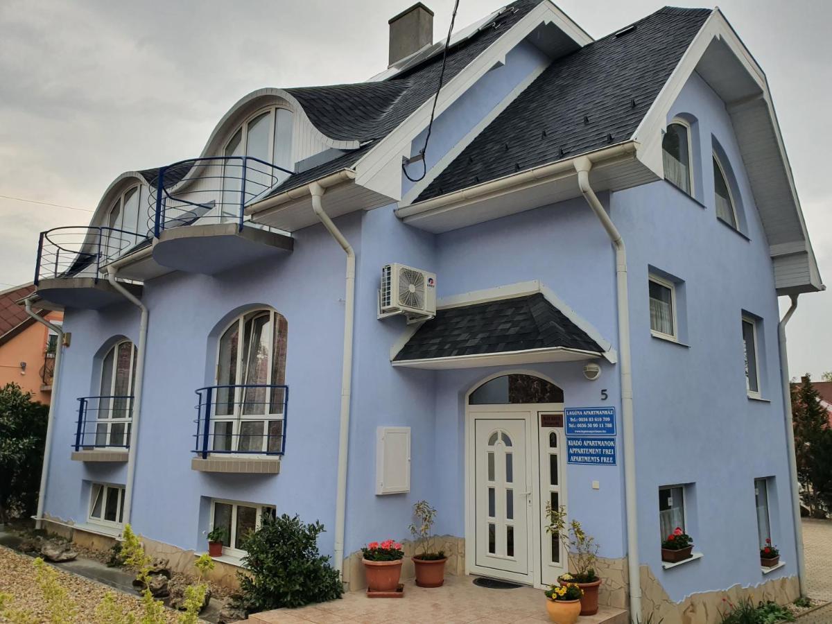 Laguna Apartmanház Hévíz Esterno foto
